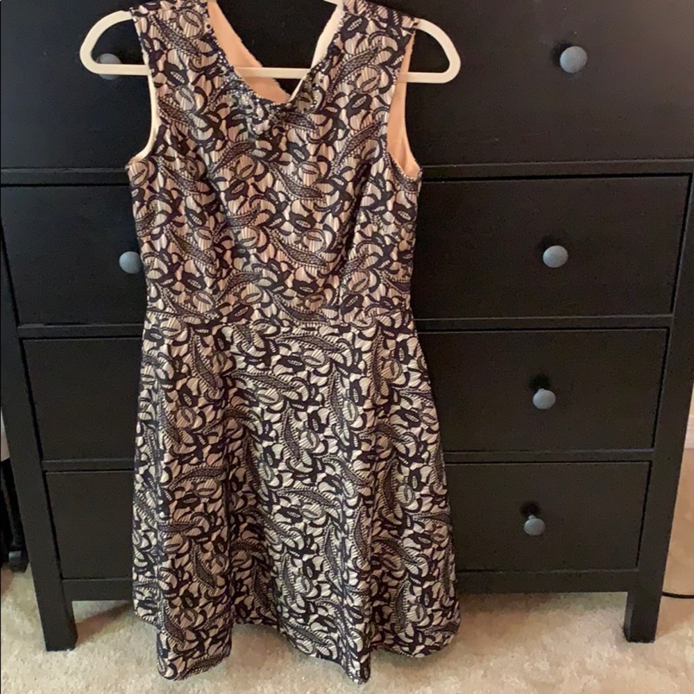 Black Lace Tahari Cocktail Dress